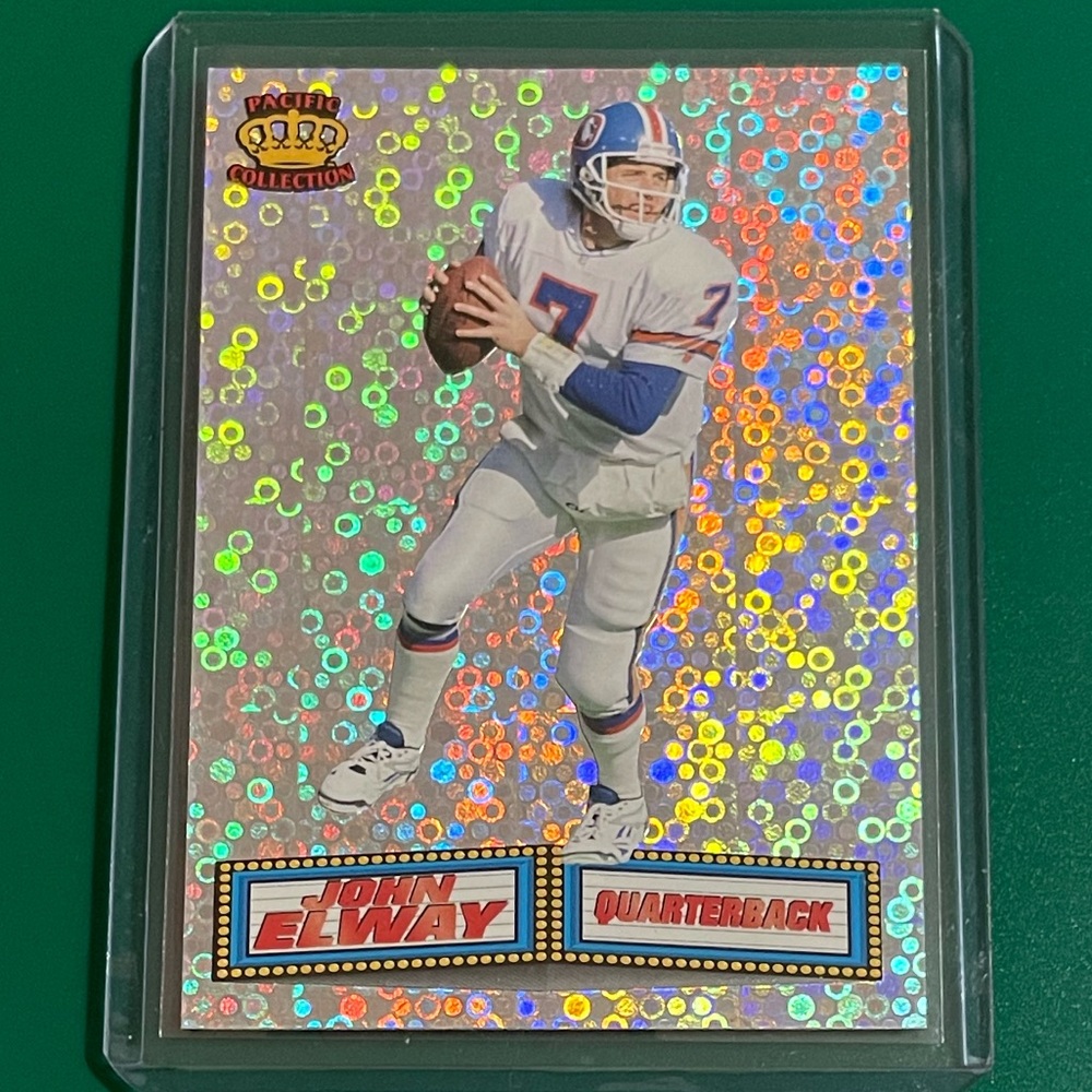 John Elway #10 1994 Pacific Crown [Marquee Prisms] Football Trading Card
